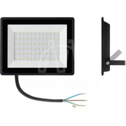 Прожектор светодиодный СДО 06-100 6500К IP65 черн. IEK LPDO601-100-65-K02