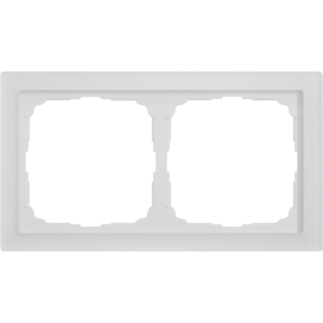 Рамка 2-м ArtGallery Pure матов. органич. стекло бел. SE GAL330102