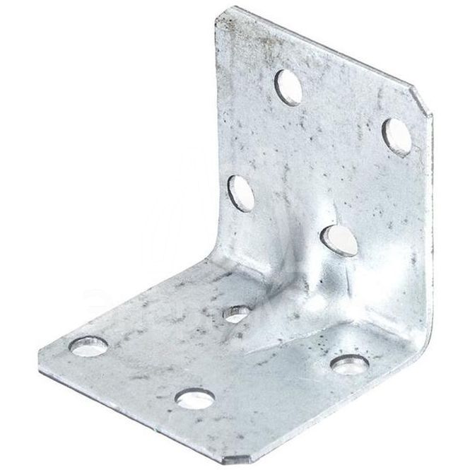 Угол крепежный усилен. 60х60х45 цинк Zitar 141937