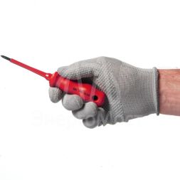 Отвертка диэлектрическая крестовая Ph1х80мм K2 1000В ARMA2L 3 IEK A2L3-SC30-K2-PH-10-080