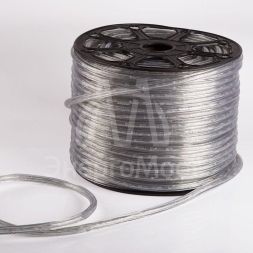 Шнур светодиодный Дюралайт фиксинг круглый 13мм бел. 2.4Вт/метр 220В IP54 (уп.100м) NEON-NIGHT 121-125