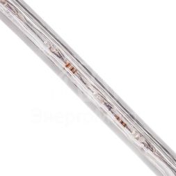 Шнур светодиодный Дюралайт фиксинг круглый 13мм бел. 2.4Вт/метр 220В IP54 (уп.100м) NEON-NIGHT 121-125