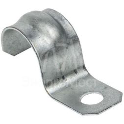 Скоба крепежная однолапковая d16-17мм метал. EKF sm-1-16-17