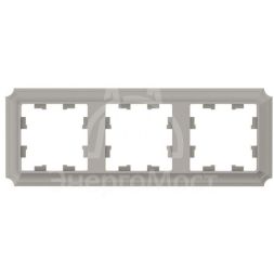 Рамка 3-пост. AtlasDesign Antique универс. шампань SE ATN100503
