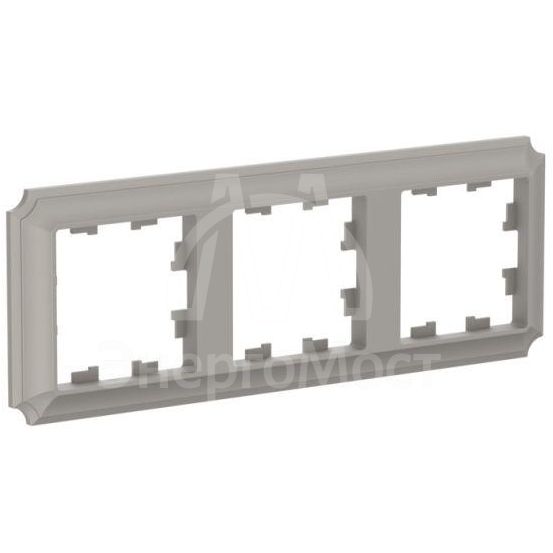 Рамка 3-пост. AtlasDesign Antique универс. шампань SE ATN100503