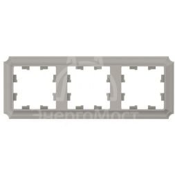 Рамка 3-пост. AtlasDesign Antique универс. шампань SE ATN100503