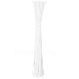 Хомут кабельный 4.8х500 нейл. бел. (уп.100шт) IEK UHH31-D048-500-100