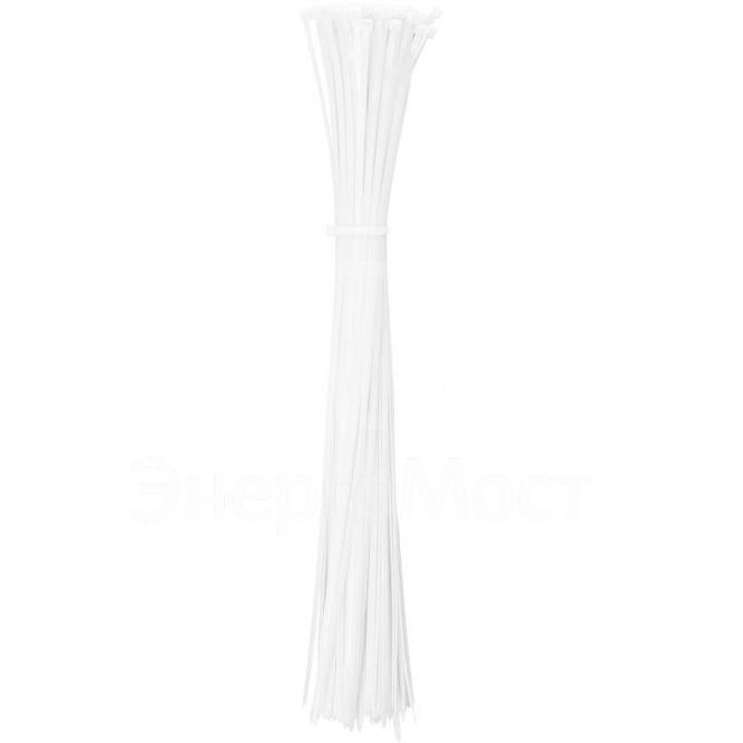 Хомут кабельный 4.8х500 нейл. бел. (уп.100шт) IEK UHH31-D048-500-100