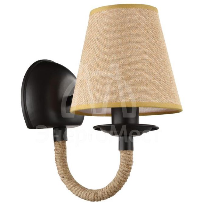 Светильник Corda 60Вт E14х1 IP20 бра настен. Freya FR4402-WL-01-BL