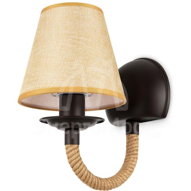 Светильник Corda 60Вт E14х1 IP20 бра настен. Freya FR4402-WL-01-BL