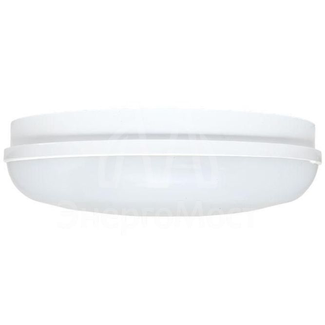 Светильник светодиодный ЖКХ круг ДПО-2700 12Вт 4000K IP65 с оптико-акустическим датчиком движения PROxima EKF BKL-2700DA-R-12-4000