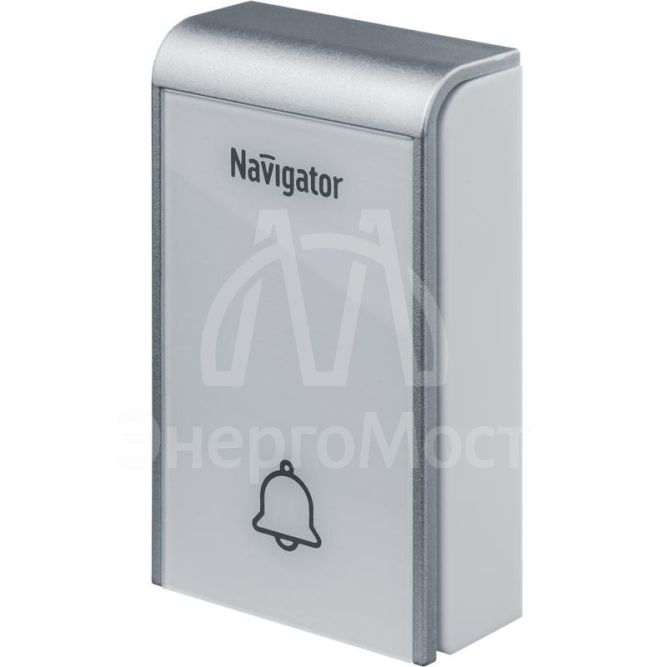 Звонок электрический NDB-D-AC06-1V1-WН NAVIGATOR 80509