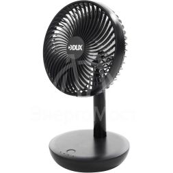 Вентилятор настольный 6Вт USB черн. DUX 60-0215