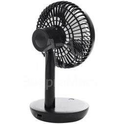 Вентилятор настольный 6Вт USB черн. DUX 60-0215