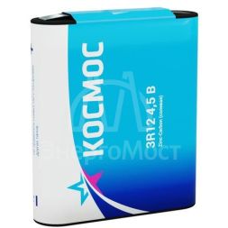 Элемент питания солевой &amp;quot;квадрат&amp;quot; 3R12 Космос KOC3R12