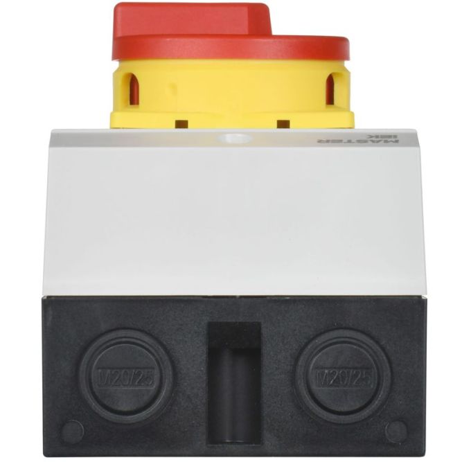 Переключатель кулачковый 40А (сх. 10) в боксе закрытая рукоятка авар. IEK MI-CS22-040-010