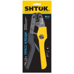 Пресс-клещи ПК-23+ матрица профиль клиновидный 0.5-10.0кв.мм (03707) SHTOK 376214