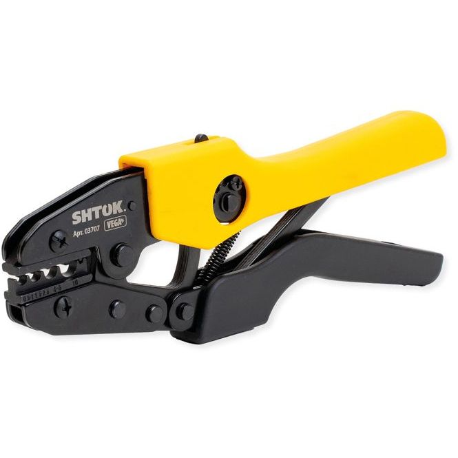 Пресс-клещи ПК-23+ матрица профиль клиновидный 0.5-10.0кв.мм (03707) SHTOK 376214