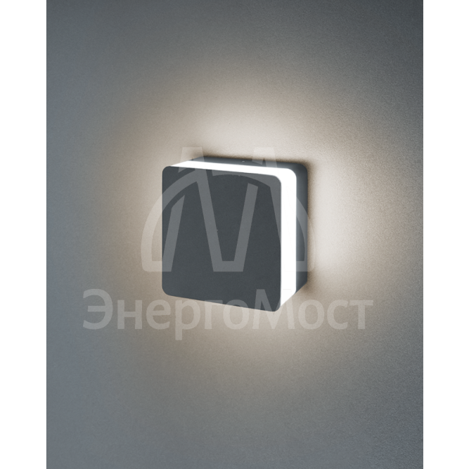 Светильник светодиодный 80 560 NOF-D-W-003-01 7Вт 3000К IP54 240лм для наружной подсветки квадрат черн. Navigator 80560