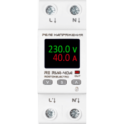 Реле напряжения RE RVA-40А c TFT матрицей