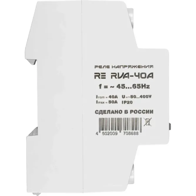 Реле напряжения RE RVA-40А c TFT матрицей