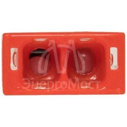 Клемма СМК 2273-242 (с пастой) 2 отверстия 0.5-2.5кв.мм (уп.100шт) PROxima EKF plc-smk-2273-242