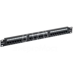 Патч-панель 1U кат.5е UTP 24 порта (Krone) GENERICA ITK PP24-1UC5EU-K05-G