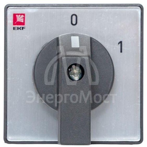 Переключатель кулачковый ПК-1-14 4П 10А &amp;quot;0-1&amp;quot; EKF pk-1-14-10