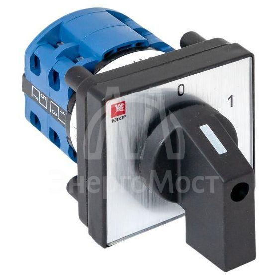 Переключатель кулачковый ПК-1-14 4П 10А &amp;quot;0-1&amp;quot; EKF pk-1-14-10