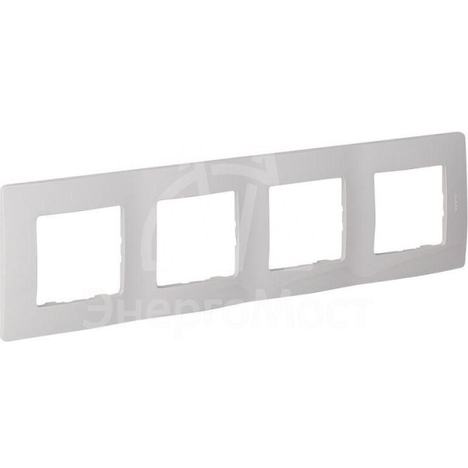 Рамка 4-м Etika бел. Leg 672504