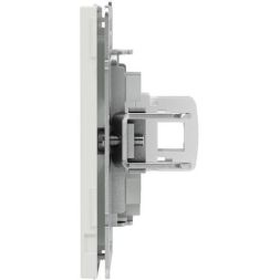 Розетка компьютерная 1-м KANT RJ45 кат.6A без шторки бел. песок DKC 7010673