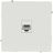 Розетка компьютерная 1-м KANT RJ45 кат.6A без шторки бел. песок DKC 7010673