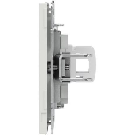 Розетка компьютерная 1-м KANT RJ45 кат.6A без шторки бел. песок DKC 7010673