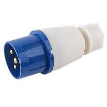 Вилка переносная PPC 013 2P+PE 16А 220В IP44 Pro JazzWay 5072251