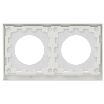 Рамка 2-м KANT IP44 бел. песок DKC 7010944
