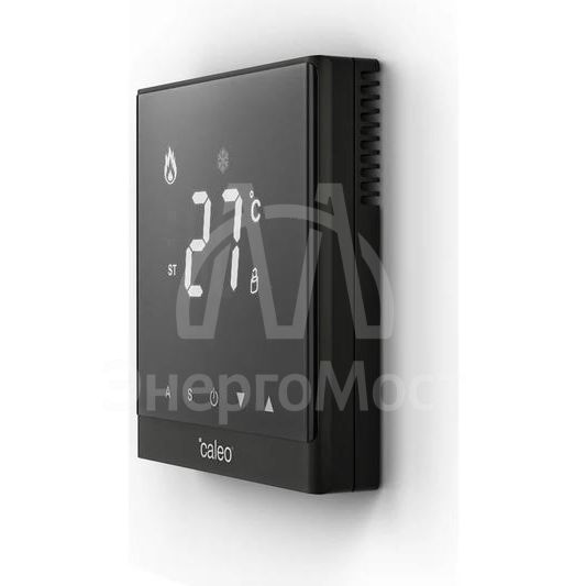 Терморегулятор C732 встраиваемый цифровой 3.5кВт черн. CALEO 0К-00000781