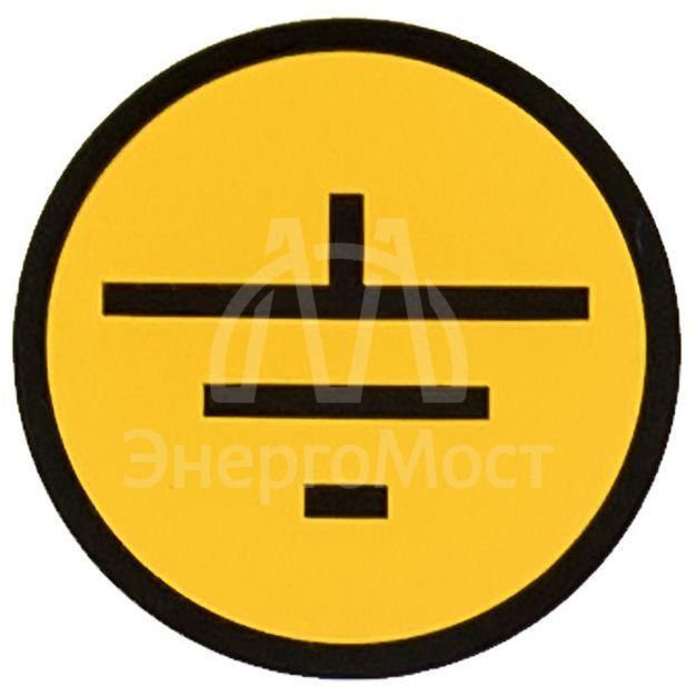 Наклейка &amp;quot;Земля&amp;quot; d30мм PROxima EKF an-1-06