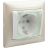 Механизм розетки 1-м СП Valena 2К+3 IP44 с защ. крышкой защ. шторки с заземл. нем. станд. бел. Leg 774220