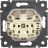 Механизм розетки 1-м СП Valena 2К+3 IP44 с защ. крышкой защ. шторки с заземл. нем. станд. бел. Leg 774220