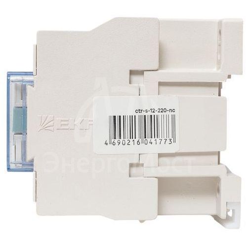 Контактор КМЭ 12А кат. 220В AC 1НЗ EKF ctr-s-12-220-nc