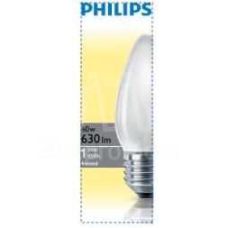 Лампа накаливания Stan 60Вт E27 230В B35 FR 1CT/10X10F Philips 921501644214