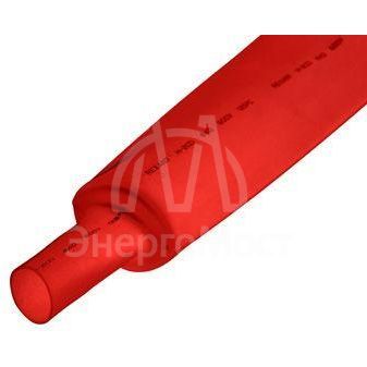 Трубка термоусадочная 35.0/17.5 1м красн. Rexant 23-5004