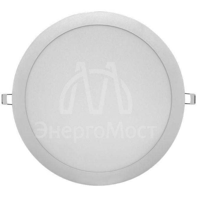 Светильник светодиодный 90 147 OLP-R1-24W-R300-4K-WH-LED 24Вт 4000К IP20 1600лм 176-264В d300 встраив. круг DOWNLIGHT ОНЛАЙТ 90147