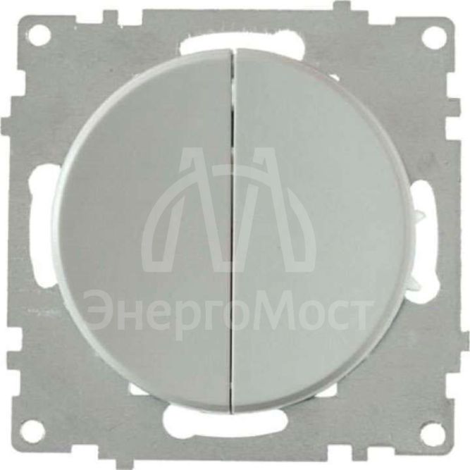 Механизм выключателя 2-кл. СП Florence 10А IP20 сер. 1E31501302 OneKeyElectro 2172845