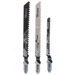 Набор полотен для электролобзика № 1 T101B/T111C/T119BO 3шт Kranz KR-92-0321