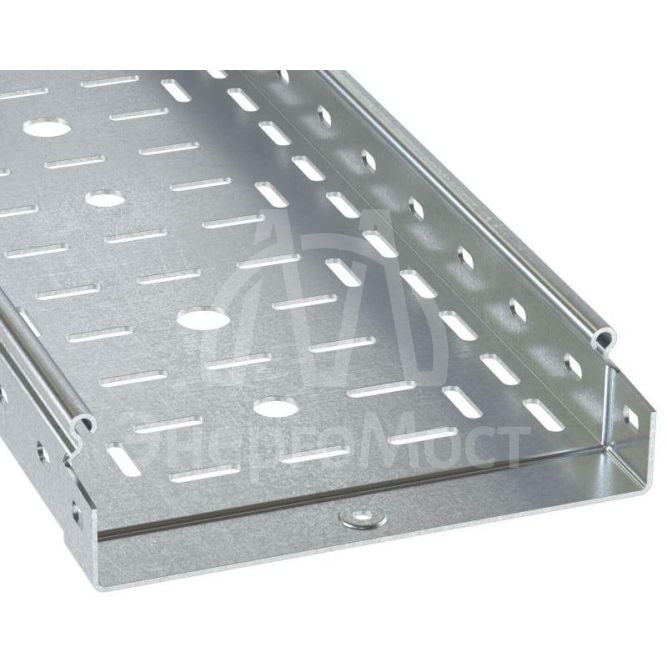 Лоток листовой перфорированный 50х50 L3000 сталь 1мм гор. оцинк. DKC 3526010HDZ