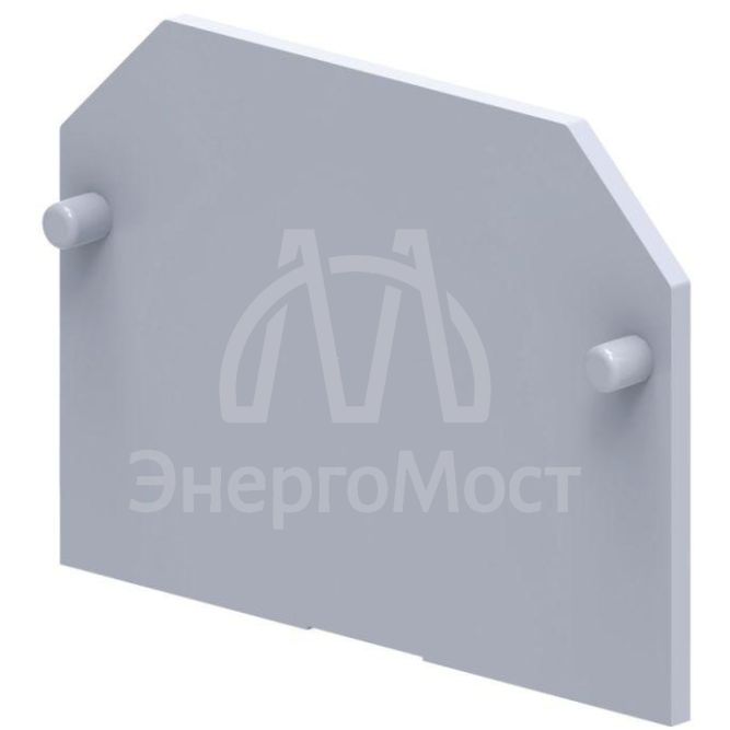 Крышка концевая для клеммы проходной OptiClip EP6/10U сер. КЭАЗ 289806