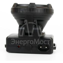 Фонарь налобный аккумуляторный LED 5364 (220В LED 2 режима; черн.) Ultraflash 11258