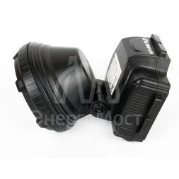 Фонарь налобный аккумуляторный LED 5364 (220В LED 2 режима; черн.) Ultraflash 11258