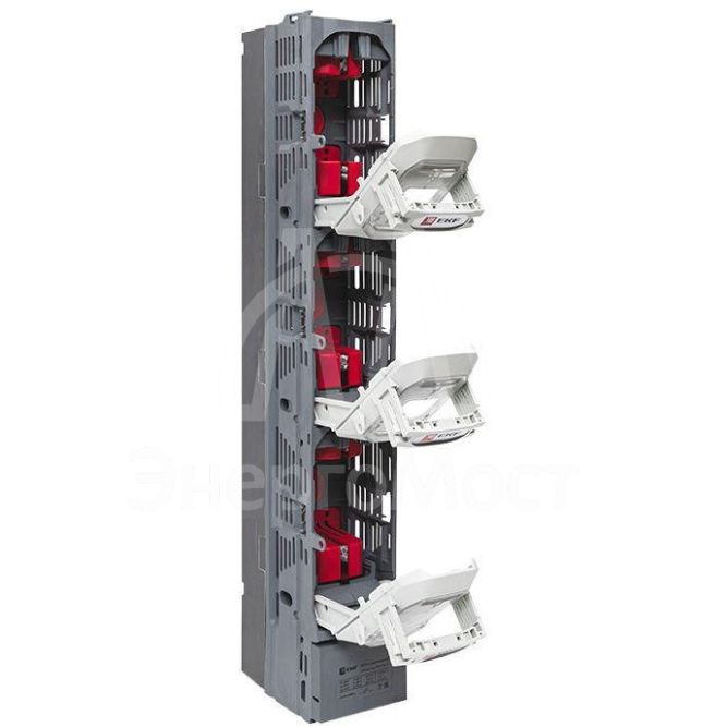 Выключатель-разъединитель УВРЭ v2 верт. (185мм) 400А пофазный под ППН габ.2 PROxima EKF uvre2-v-400-p